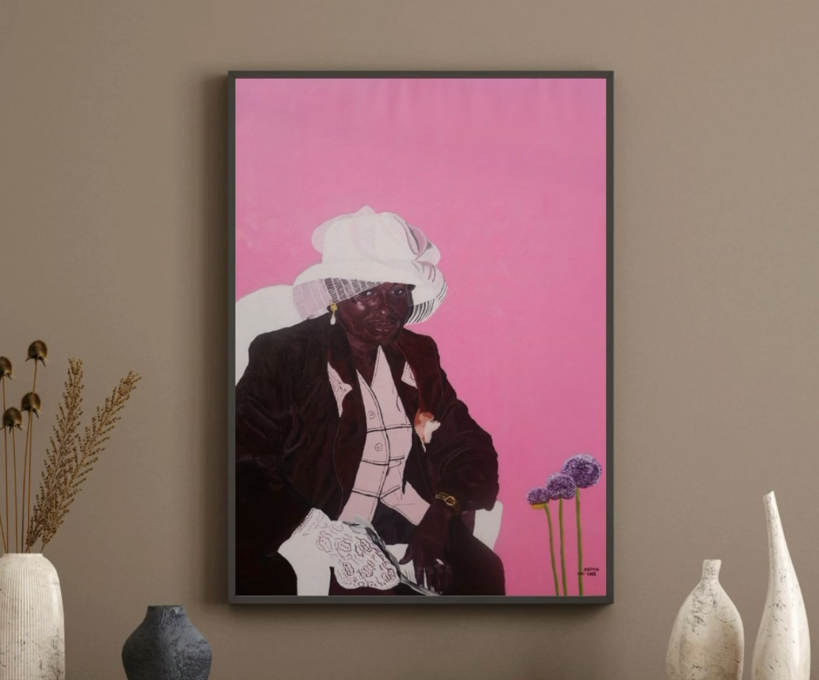 Portrait in Pink, 2024